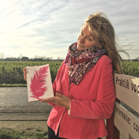 Gemma met haar boek